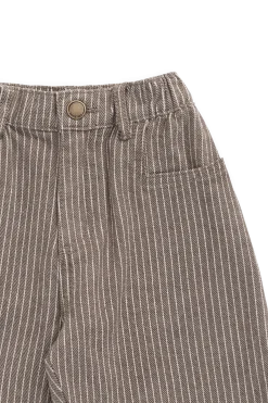 Abel Pant - Mini Pinstripe Cassava / Iroko