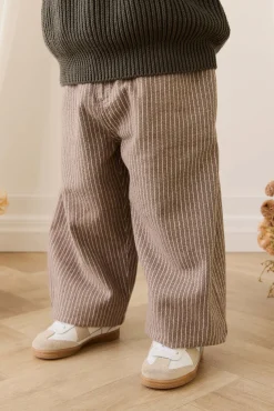 Abel Pant - Mini Pinstripe Cassava / Iroko