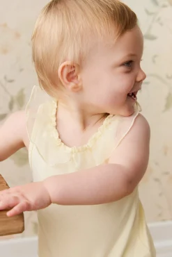 Adalyn Playsuit - Lemon