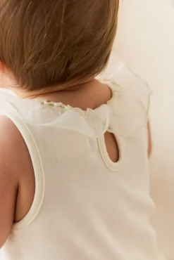 Adalyn Playsuit - Parchment