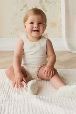 Adalyn Playsuit - Parchment