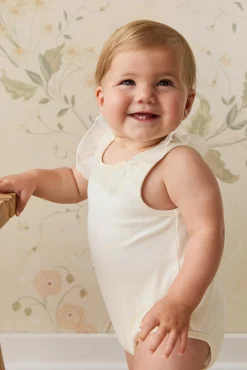 Adalyn Playsuit - Parchment