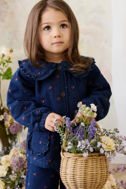 Amandine Jacket - Cerise Denim