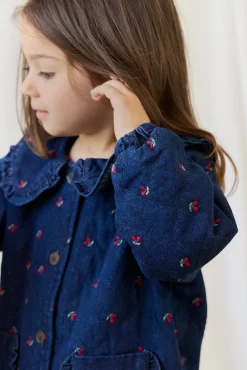 Amandine Jacket - Cerise Denim