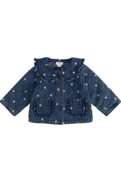 Amandine Jacket-Josie Floral Denim