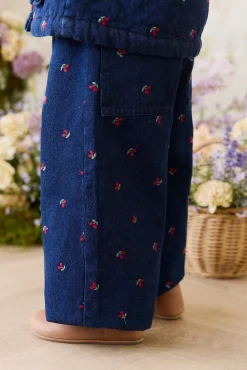 Amandine Pant - Cerise Denim