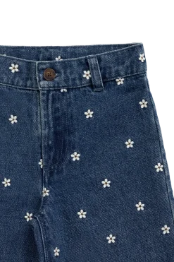 Amandine Pant-Josie Floral Denim