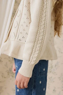 Annabelle Cardigan-Vanilla