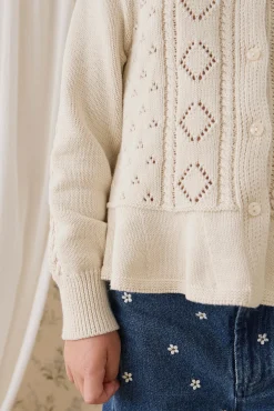 Annabelle Cardigan-Vanilla