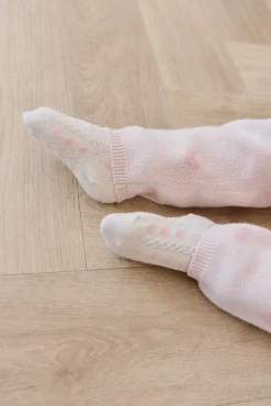 Annabelle Sock-Annabelle Heart Jacquard