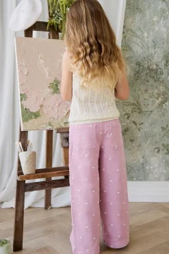 Astra Pant - Petite Heart Orchid