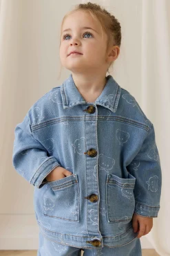 Axel Jacket - Bowie Bear Denim