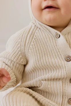 Bear Knit Onepiece - Vanilla
