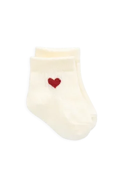 Bellamy Sock - Bellamy Heart Urban Red
