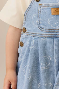 Blair Overall - Bowie Bear Denim