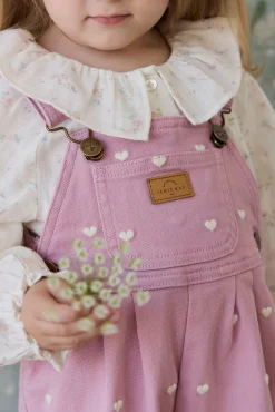 Blair Overall - Petite Heart Orchid