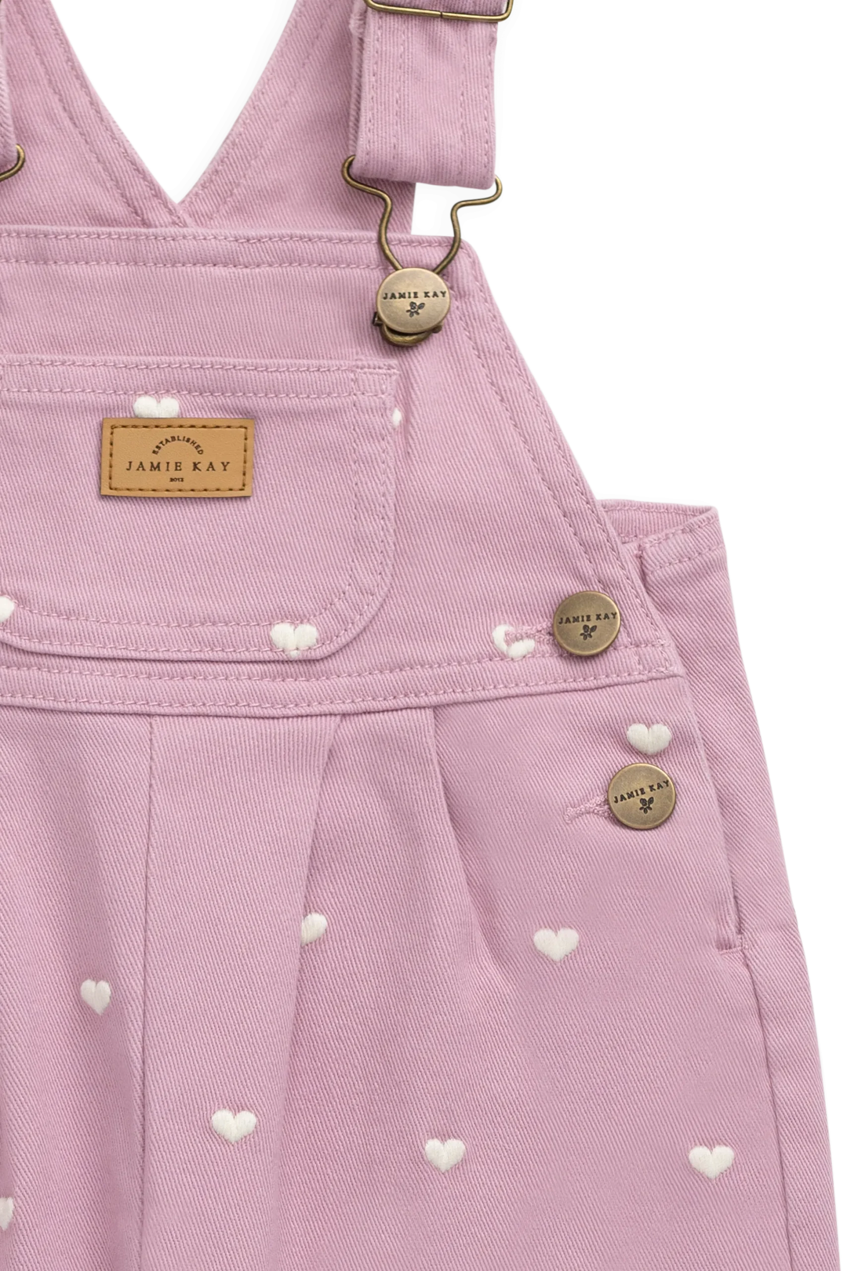 Blair Overall - Petite Heart Orchid