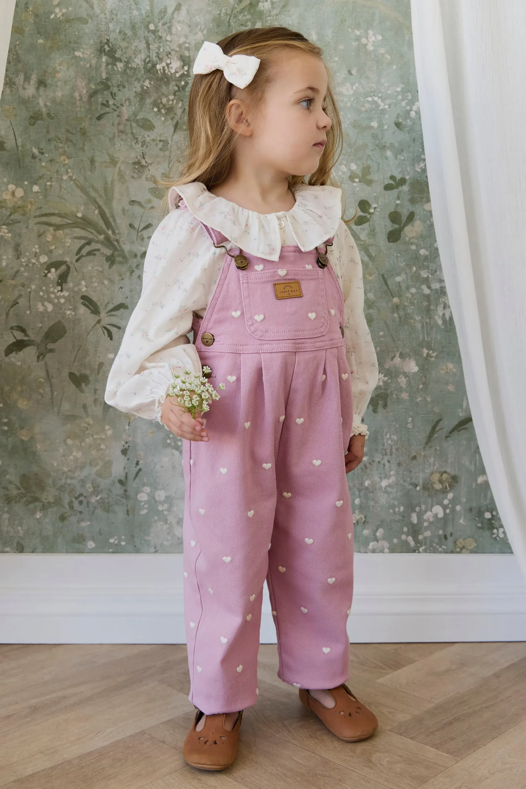 Blair Overall - Petite Heart Orchid