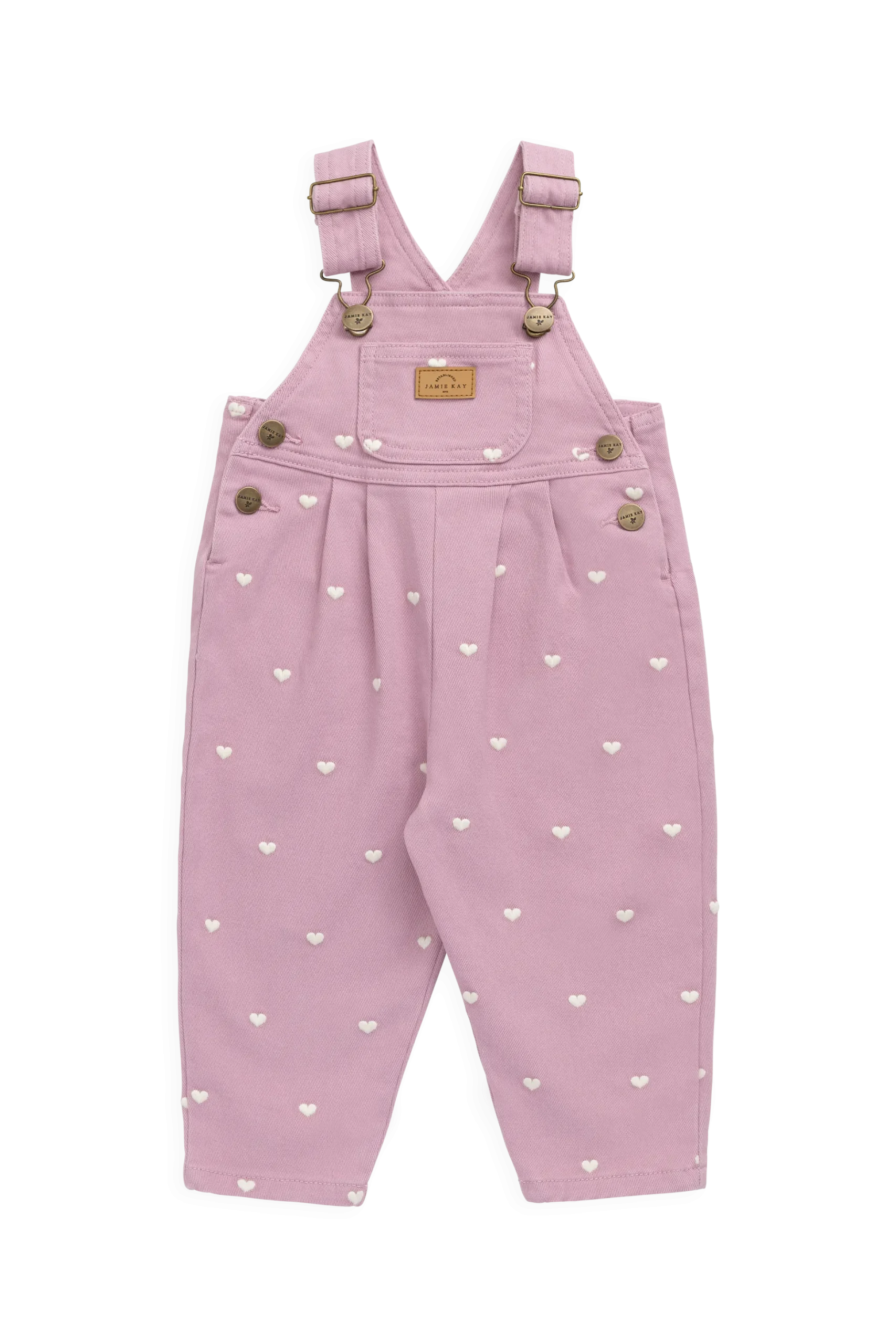 Blair Overall - Petite Heart Orchid