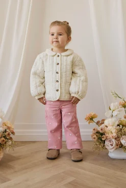 Blair Pant - Petite Heart Rose