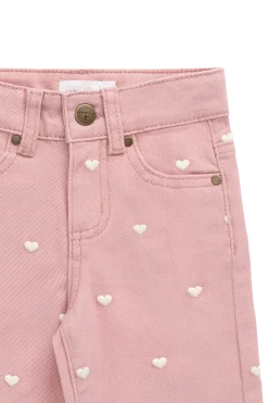 Blair Pant - Petite Heart Rose
