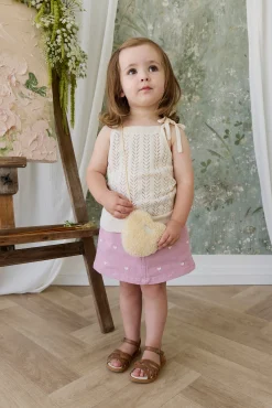 Briella Skirt - Petite Heart Orchid