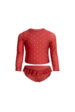 Brielle Swim Set - Mon Amour Red