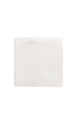 Cassie Jacquard Blanket - Egret