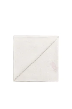 Cassie Jacquard Blanket - Egret