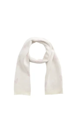 Cassie Jacquard Scarf - Egret