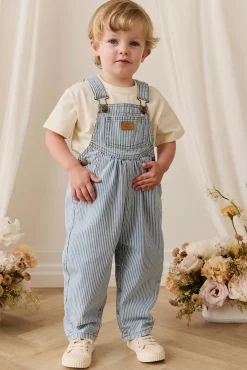 Cecil Overall - Holiday Stripe