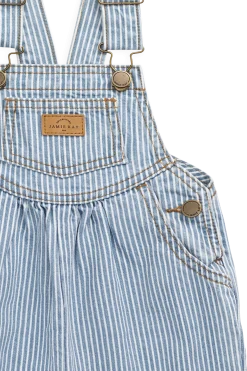 Cecil Overall - Holiday Stripe