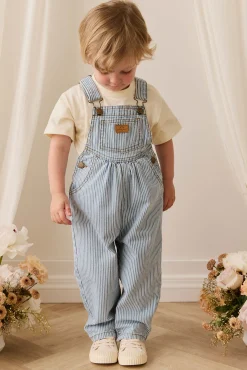 Cecil Overall - Holiday Stripe