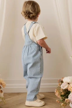 Cecil Overall - Holiday Stripe