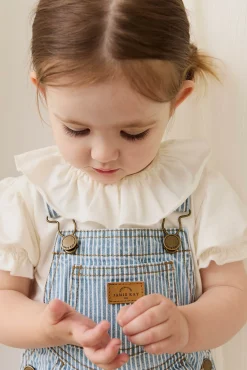 Cecil Overall - Holiday Stripe