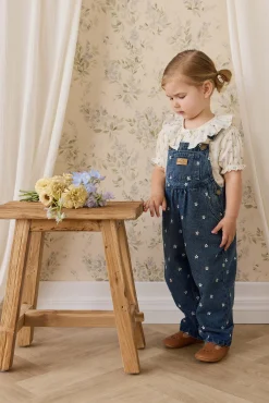 Cecil Overall-Josie Floral Denim