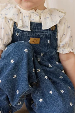 Cecil Overall-Josie Floral Denim