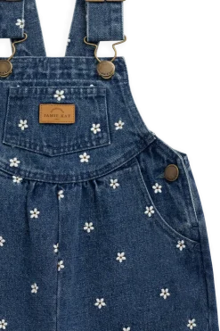 Cecil Overall-Josie Floral Denim