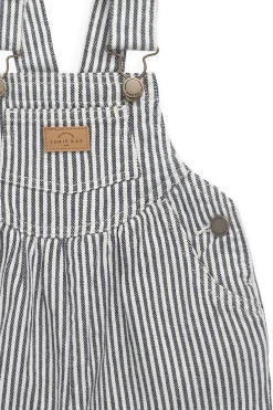 Cecil Overall-Sailor Stripe Eclipse / Cloud