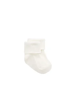 Classic Rib Sock - Cloud