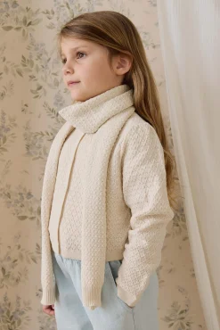 Clementine Scarf-Vanilla