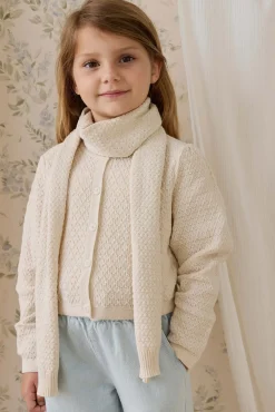 Clementine Scarf-Vanilla
