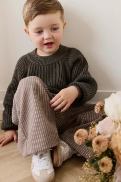 Cyrus Knit Jumper - Vine