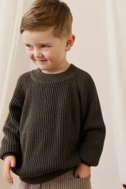 Cyrus Knit Jumper - Vine