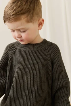Cyrus Knit Jumper - Vine