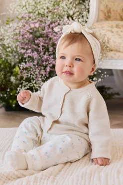 Delaney Knitted Cardigan - Vanilla