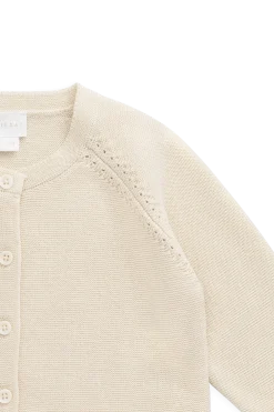 Delaney Knitted Cardigan - Vanilla