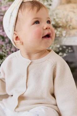 Delaney Knitted Cardigan - Vanilla