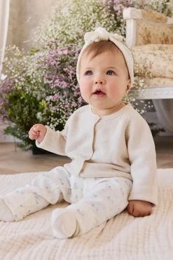 Delaney Knitted Cardigan - Vanilla