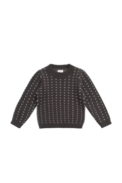 Dorian Jumper - Knitted Diamonds Coffee